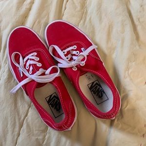 Red vans